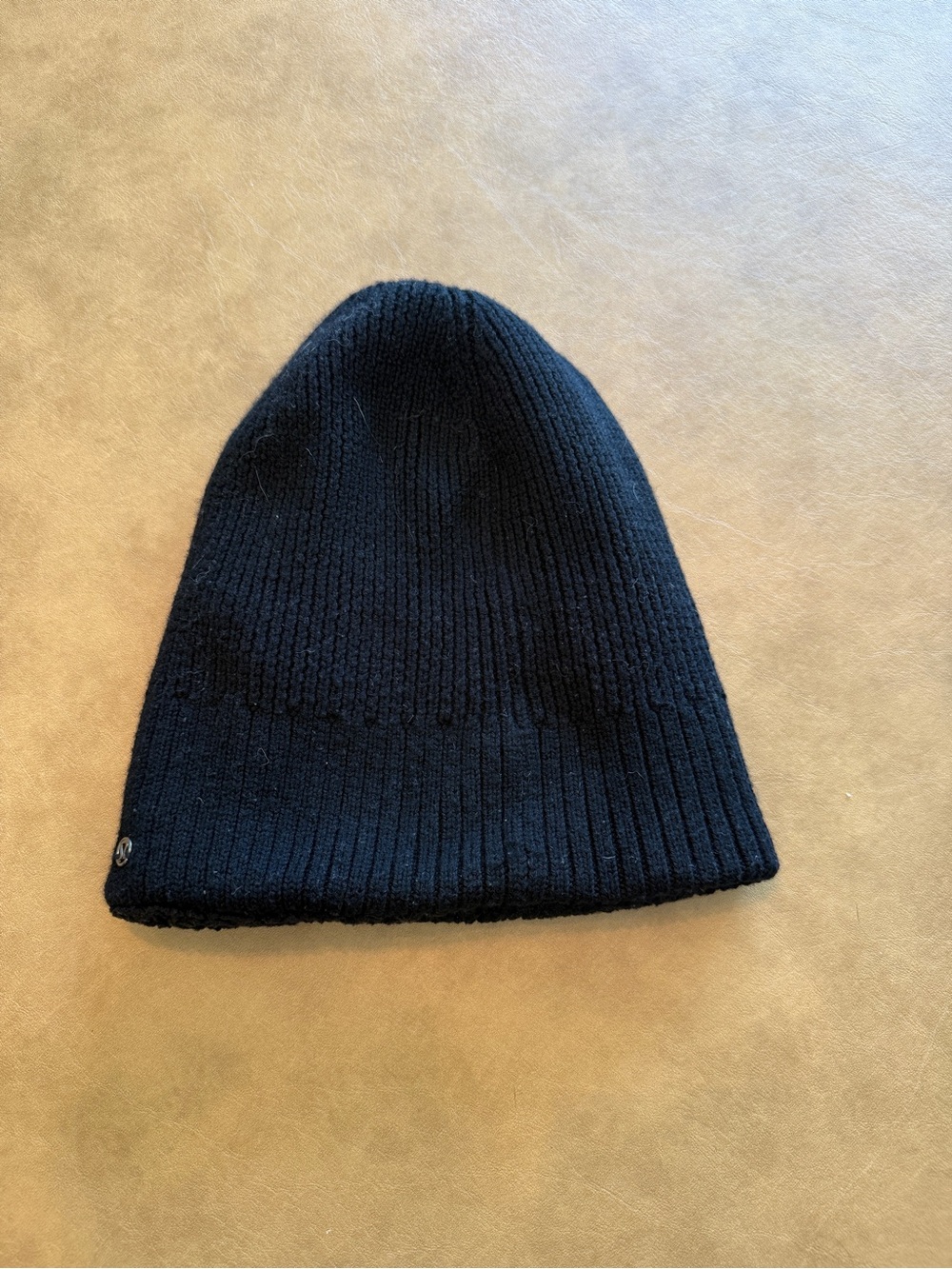 Black Rib Knit Beanie Hat Lululemon